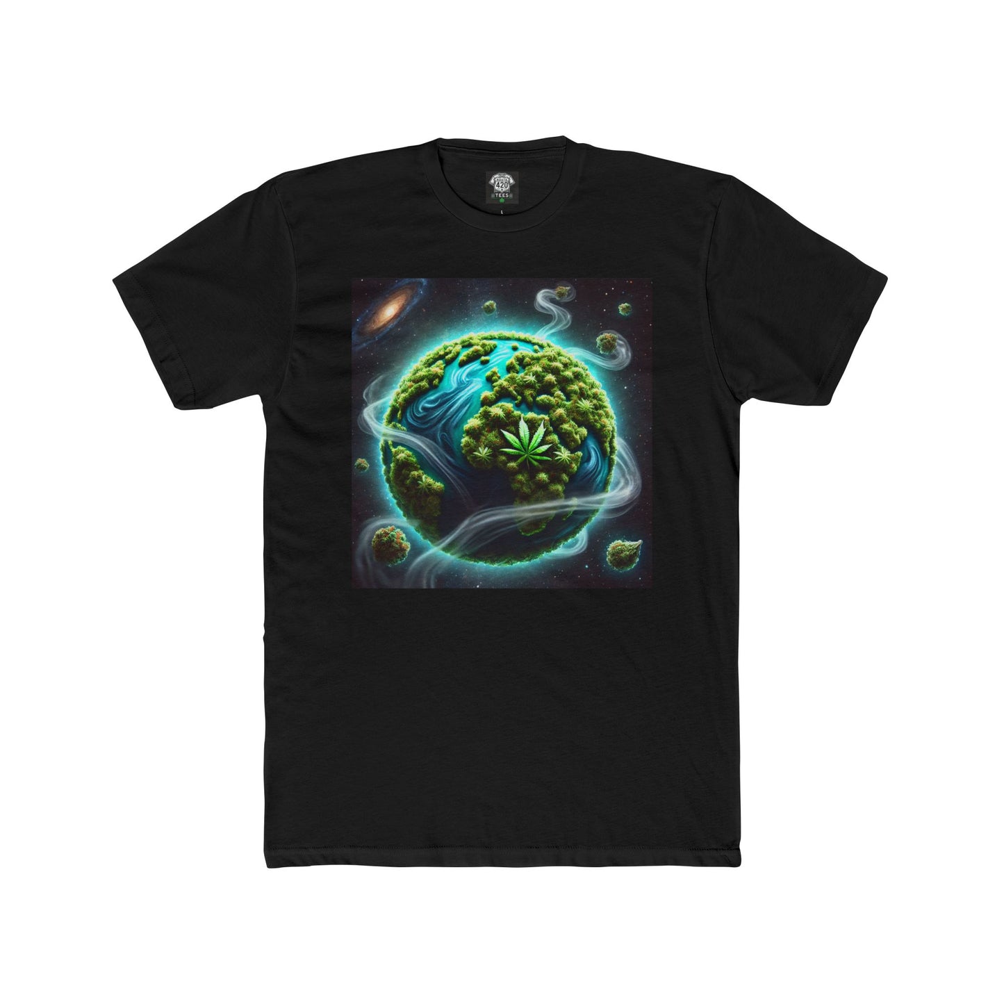 "Planet Kush" ☀️🌍💨🚀 Unisex Cotton Crew Tee