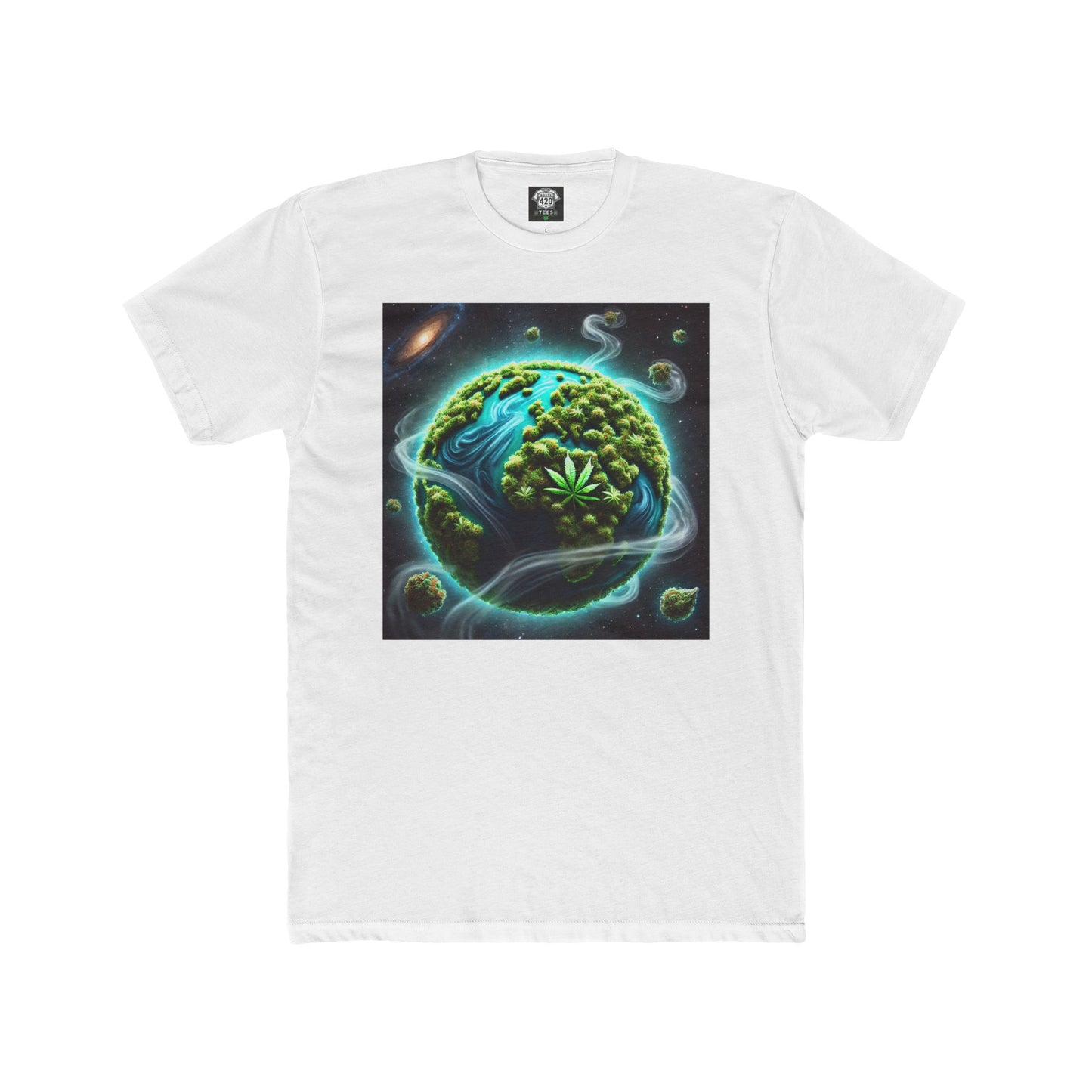 "Planet Kush" ☀️🌍💨🚀 Unisex Cotton Crew Tee